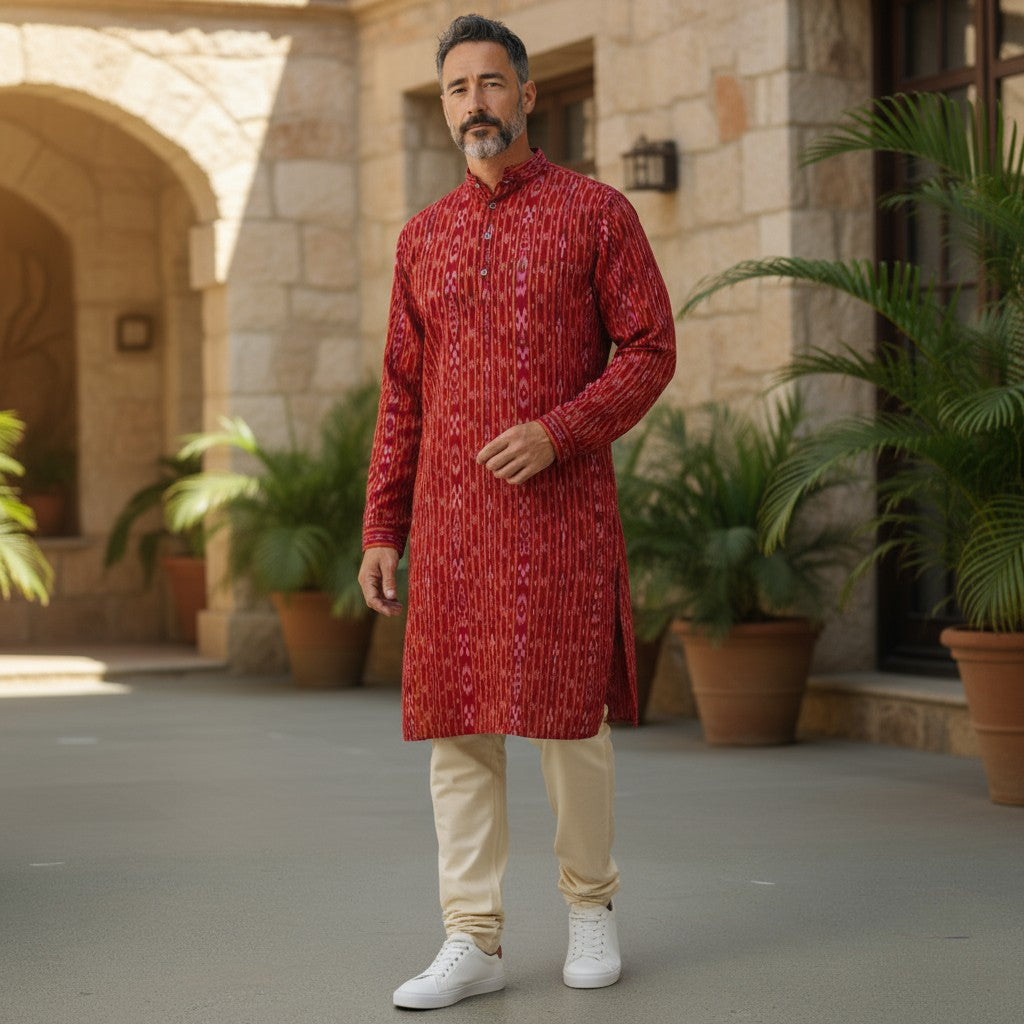 Handloom Mens Kurta