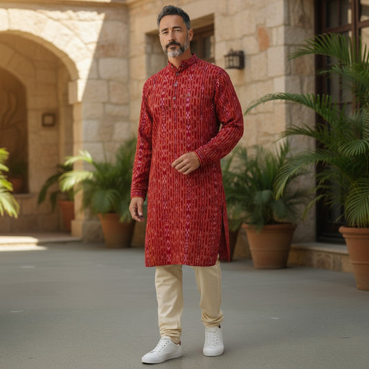 Handloom Mens Kurta