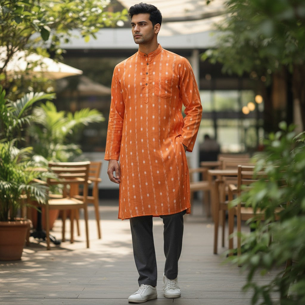 Handloom Mens Kurta