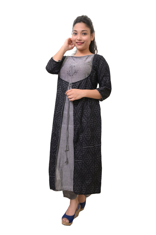 Kantha Stich  Designer Kurta & Pant Set